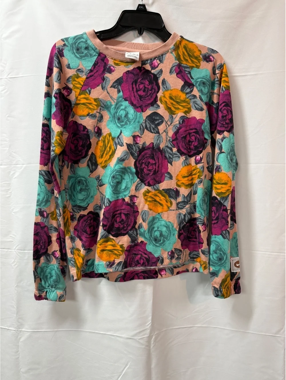 Nike Women's Long Sleeve Floral Print Shirt XS